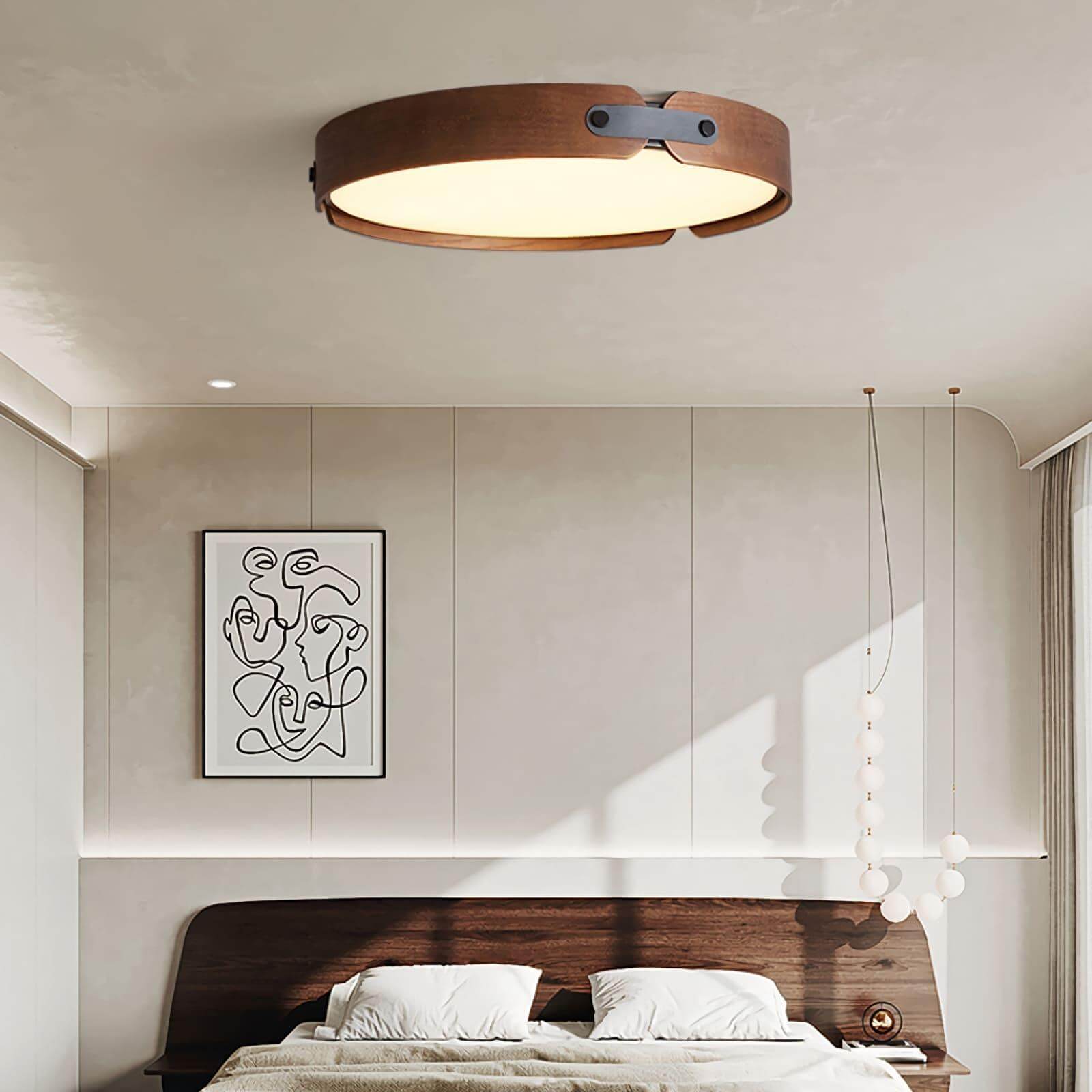 Aiwen Wood Ceiling Light