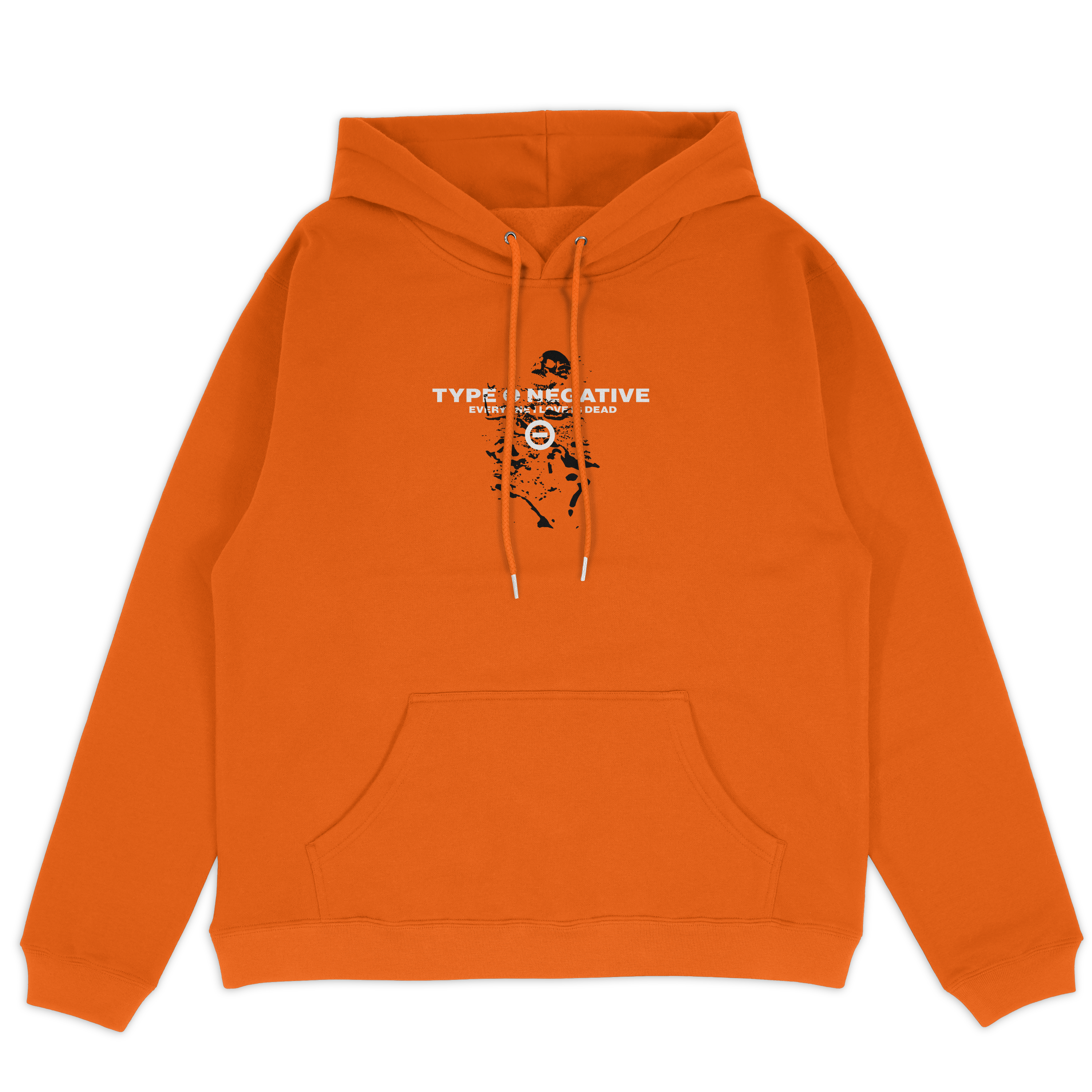 Everyone I Love Is Dead Pullover Hoodie Orange