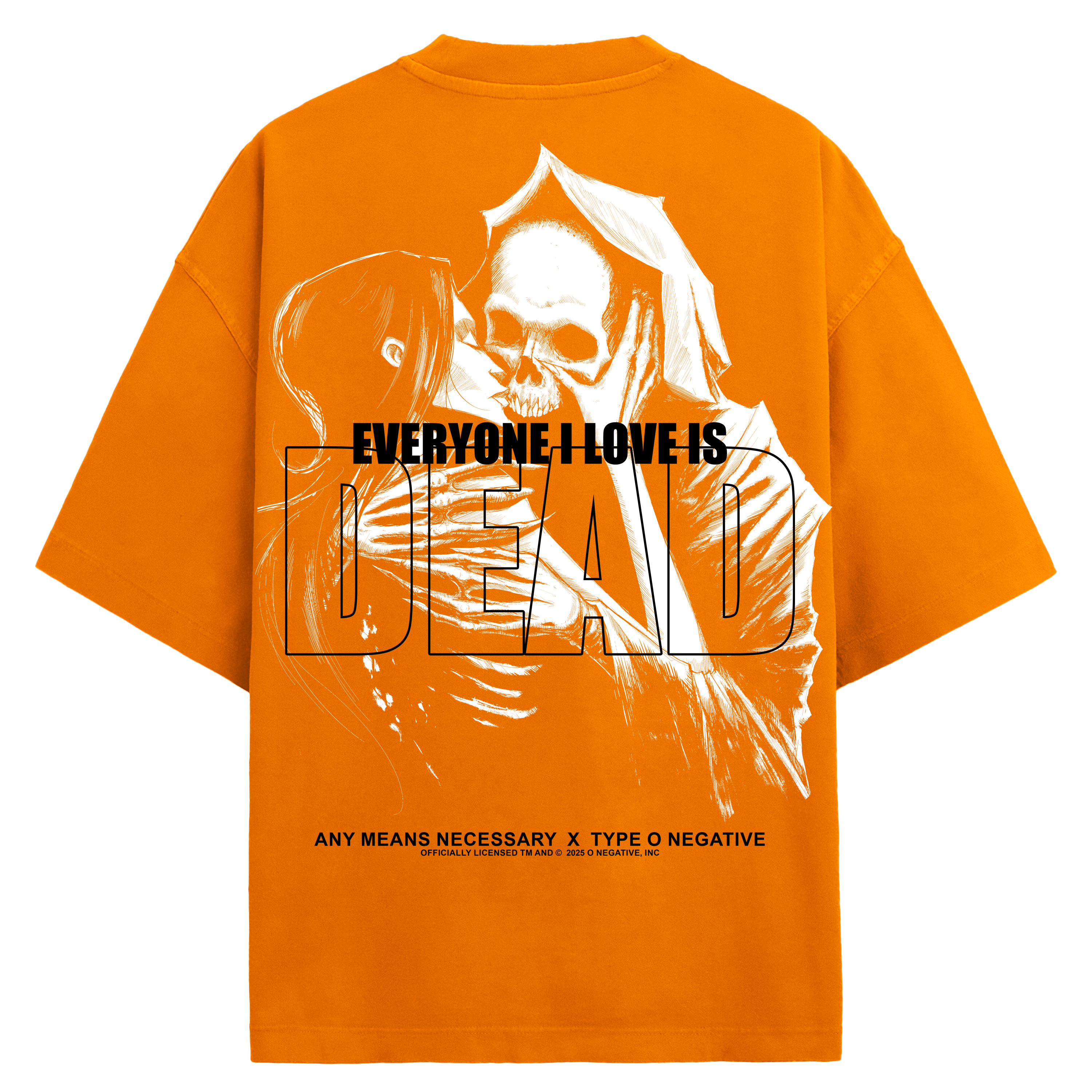 Everyone I Love Is Dead T-Shirt Orange