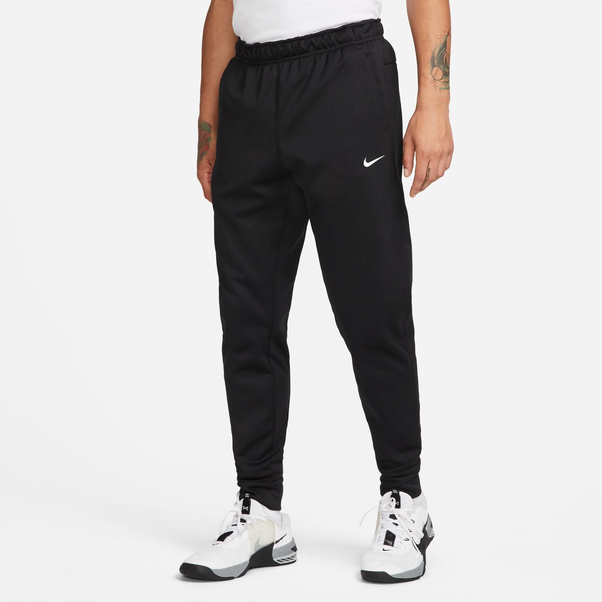 Nike Mens Therma Tapered Fitness Pants - Black