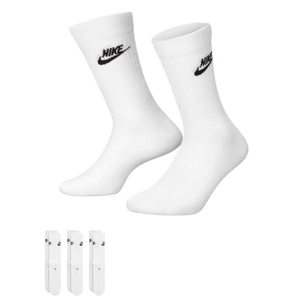 Nike 3-Pack Sportswear Everyday Essential Socks - White