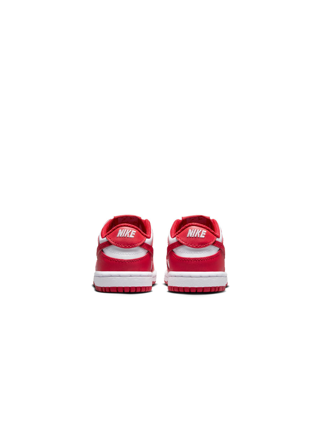 Nike (TD) Dunk Low - White/University Red