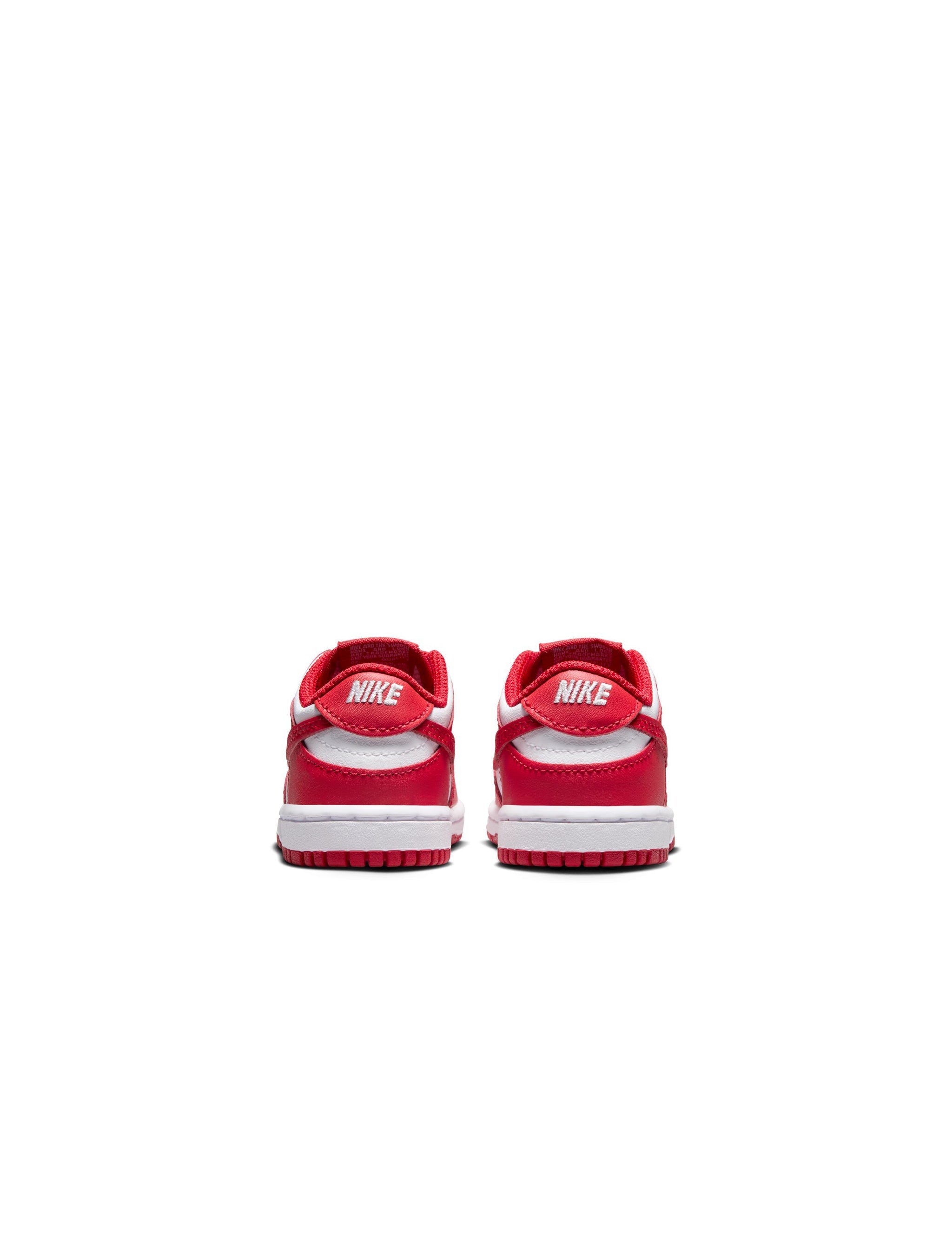 Nike (TD) Dunk Low - White/University Red