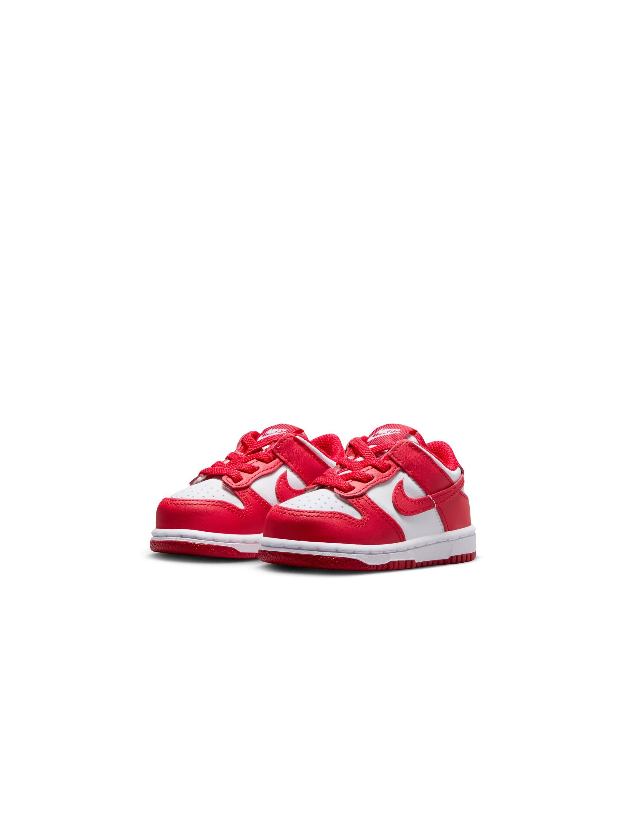Nike (TD) Dunk Low - White/University Red