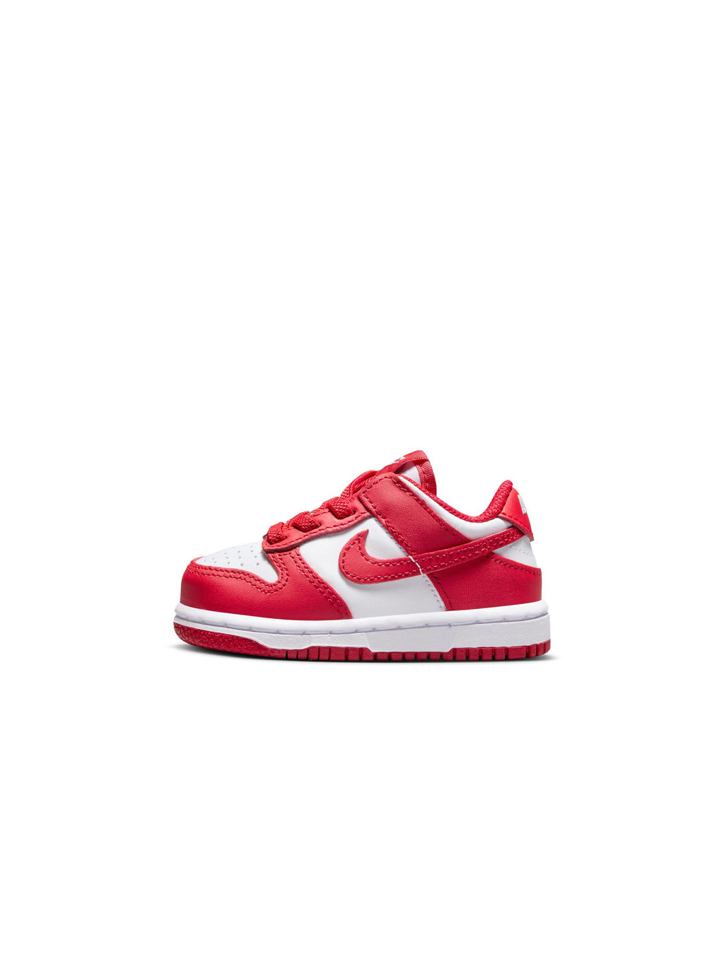 Nike (TD) Dunk Low - White/University Red
