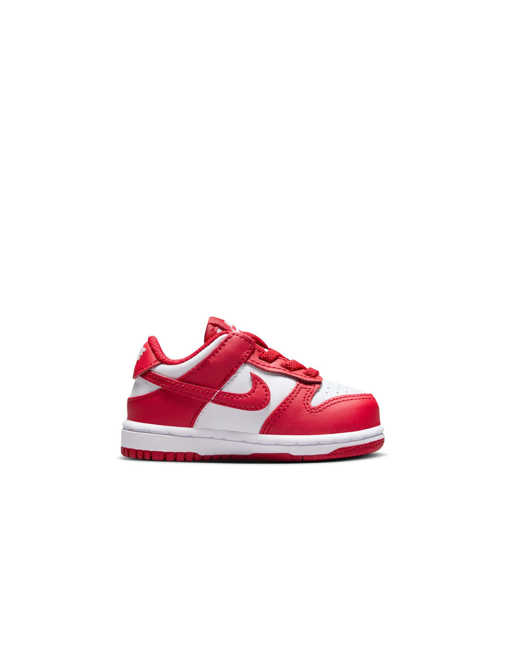 Nike (TD) Dunk Low - White/University Red