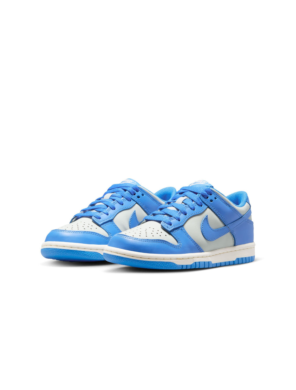 Nike Big Kids Dunk Low - Light Silver/Photo Blue
