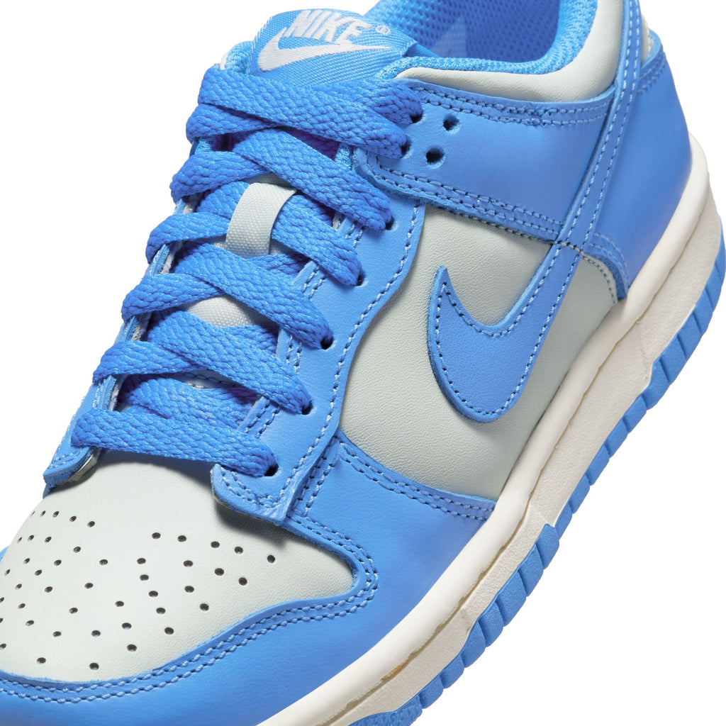 Nike Big Kids Dunk Low - Light Silver/Photo Blue