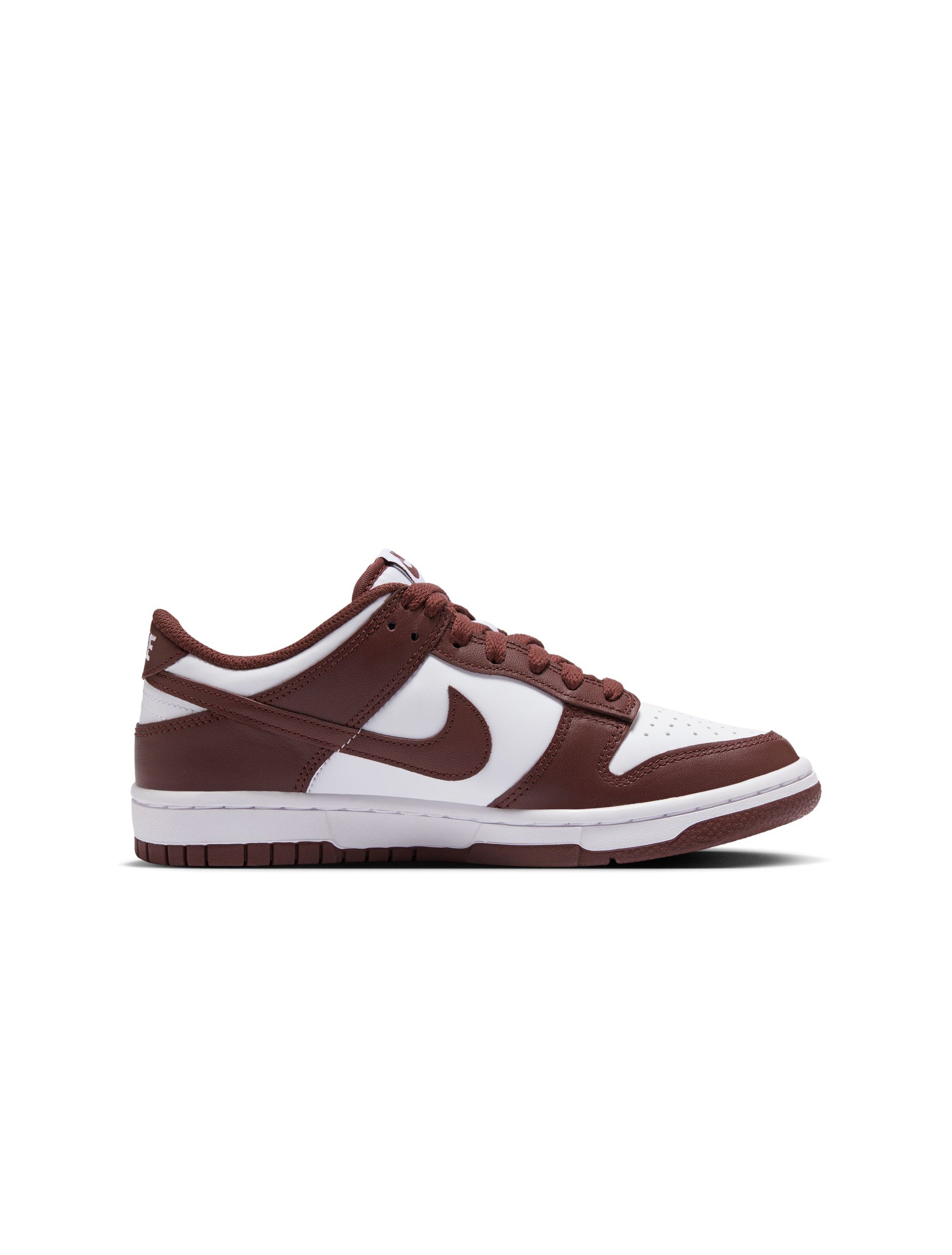 Nike Big Kids Dunk Low - White/Redwood