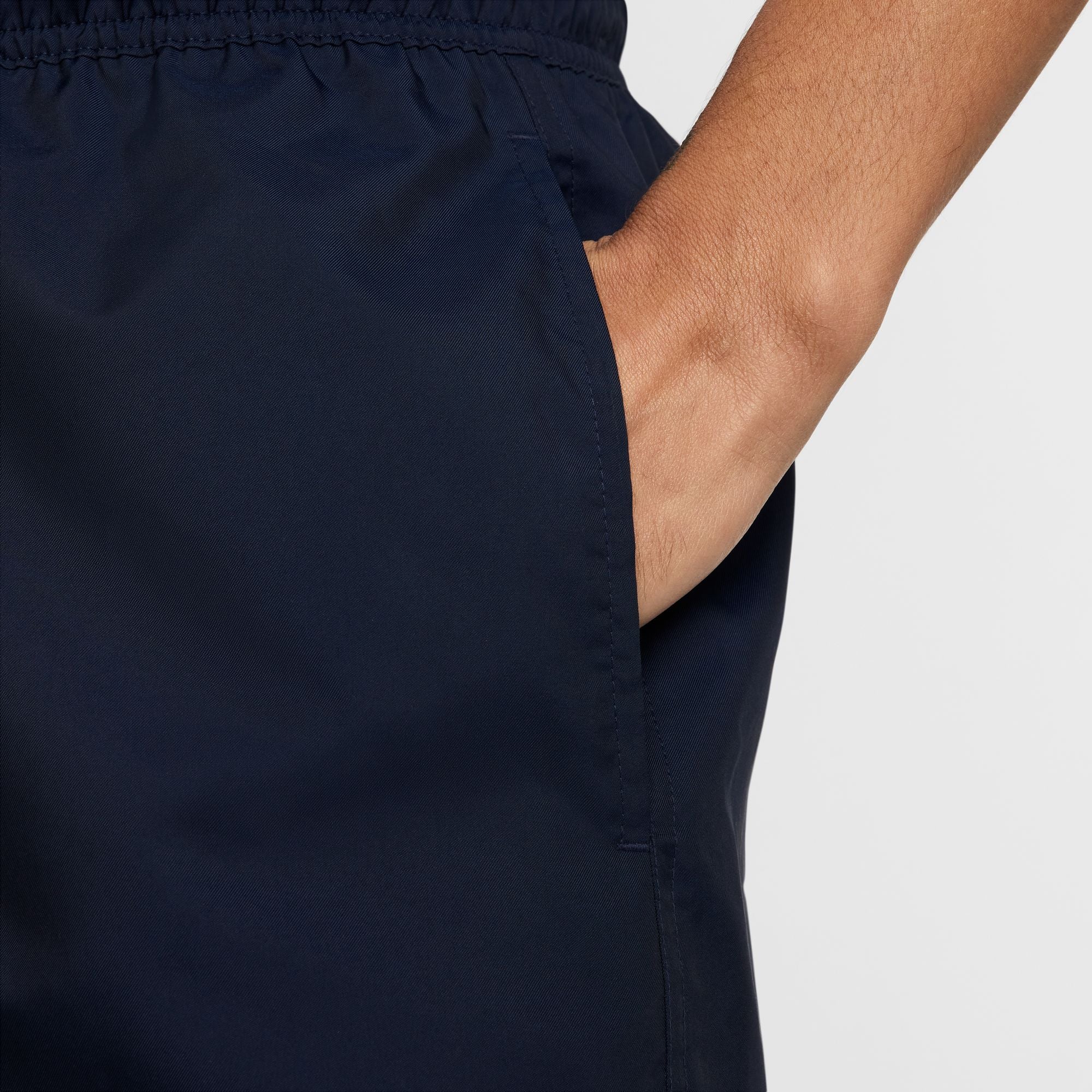 Nike Mens Club Woven Shorts - Obsidian/White