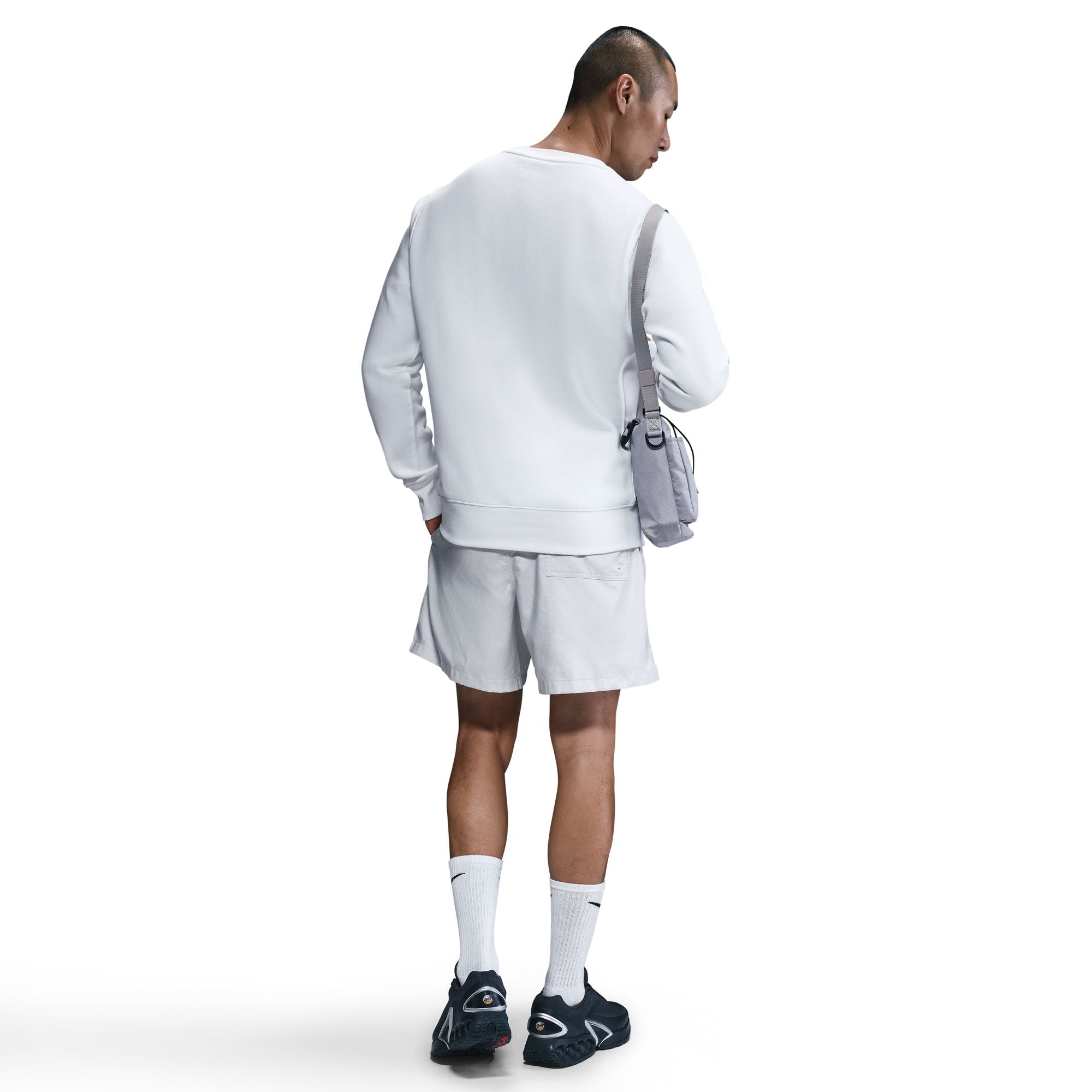 Nike Men's Club Fleece Crewneck - White