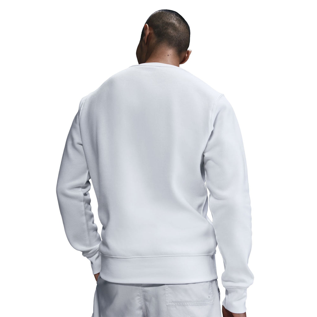Nike Men's Club Fleece Crewneck - White