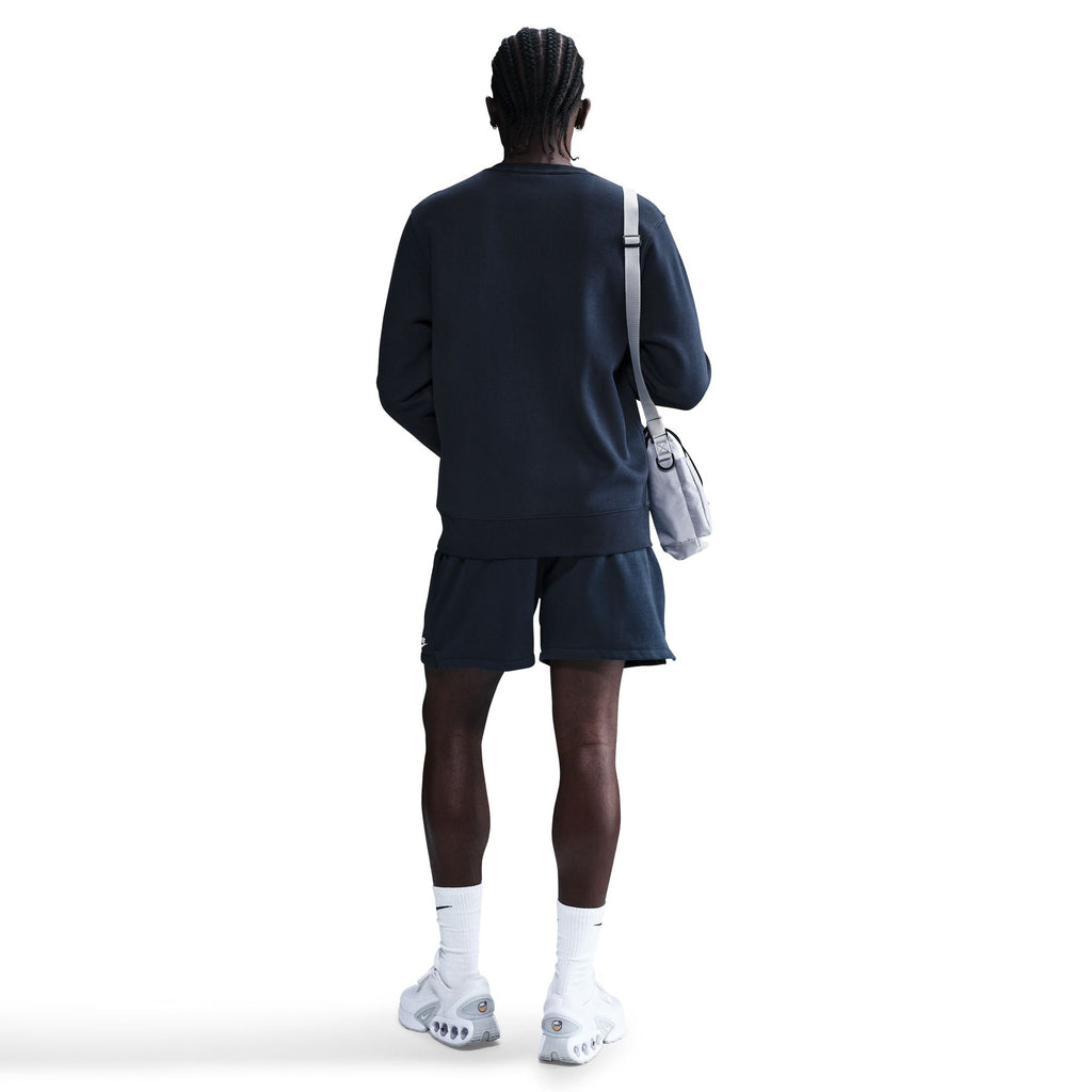 Nike Mens Club Fleece Crewneck - Obsidian