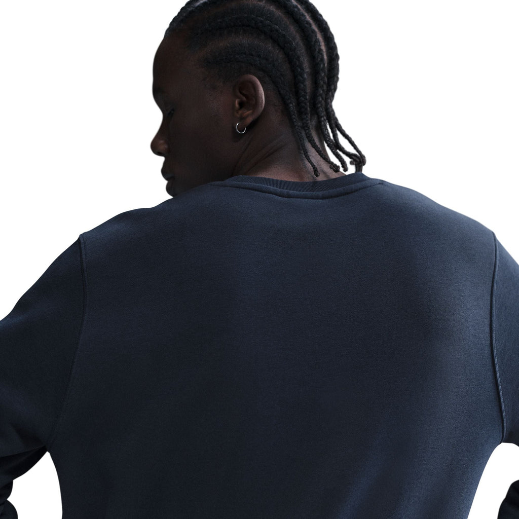 Nike Mens Club Fleece Crewneck - Obsidian