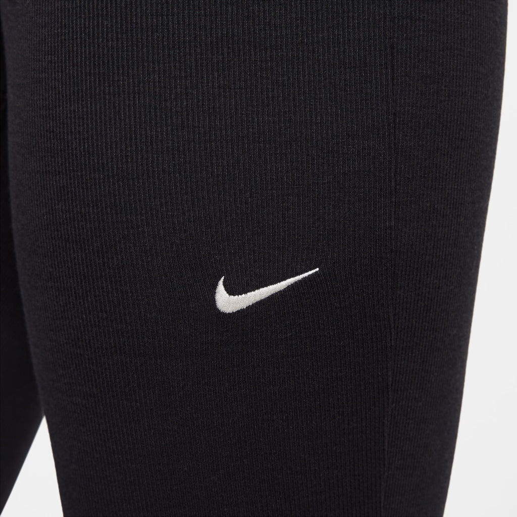 Nike Womens Sportswear Chill Knit Flared Leggings - Black