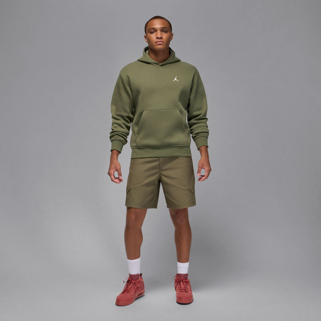 Air Jordan Mens Brooklyn Fleece Pullover Hoodie - Medium Olive