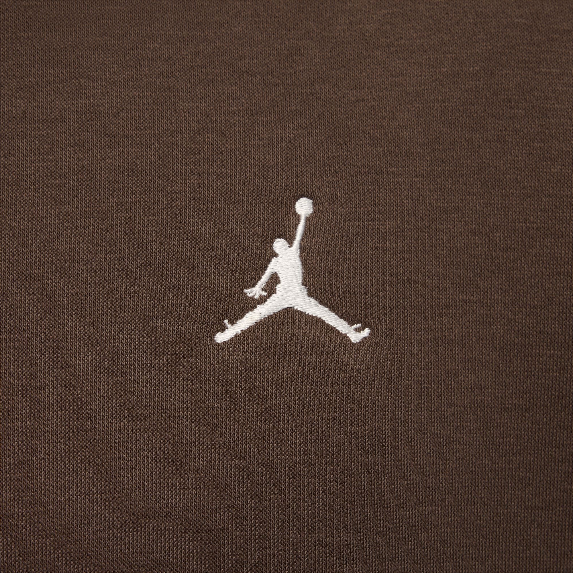 Air Jordan Mens Brooklyn Fleece Pullover Hoodie - Brown