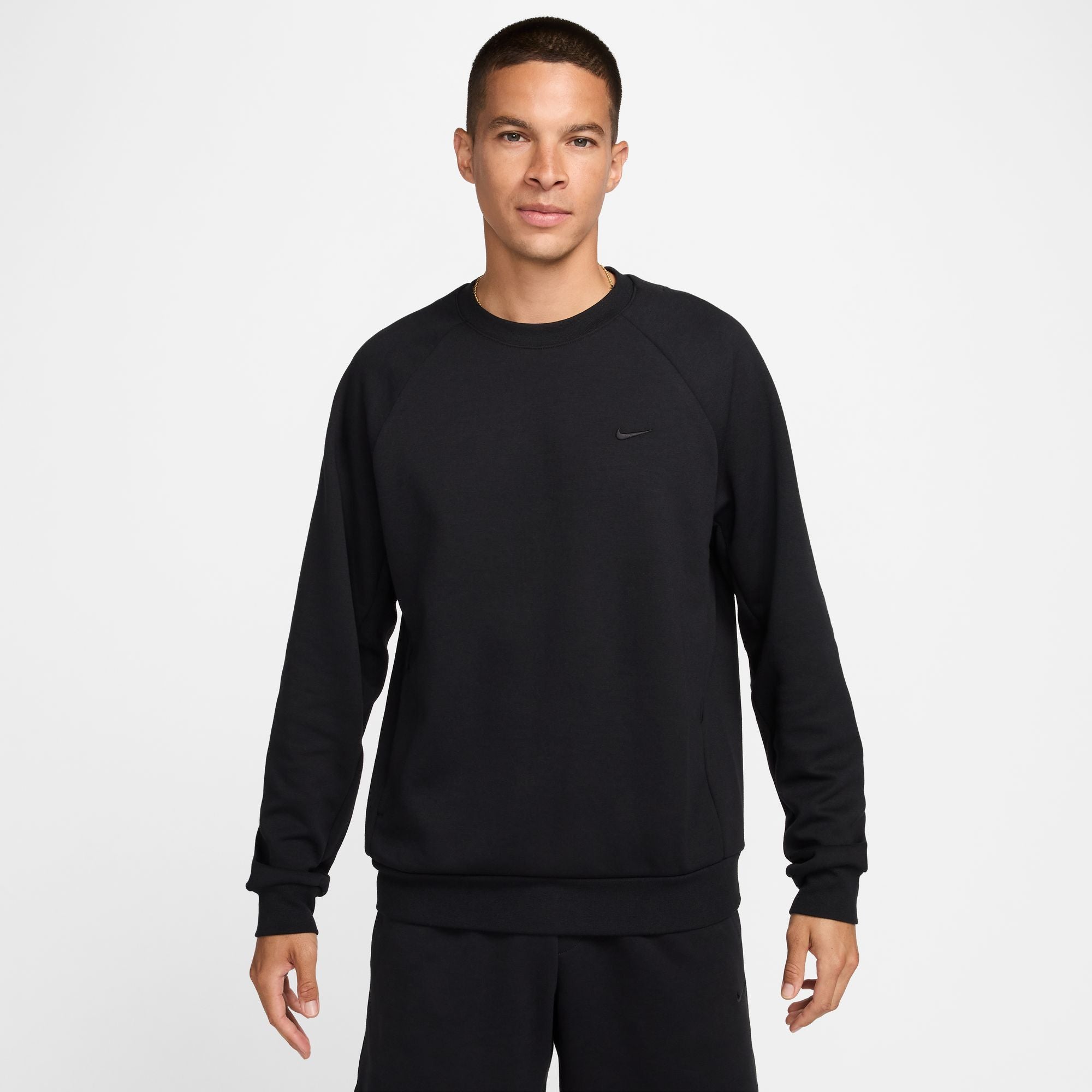 Nike Mens Primary Fleece Crewneck - Black
