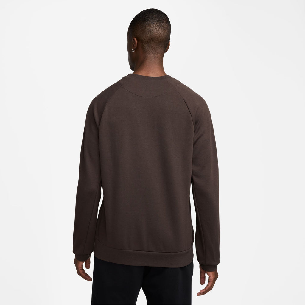 Nike Mens Primary Fleece Long Sleeve - Baroque Brown