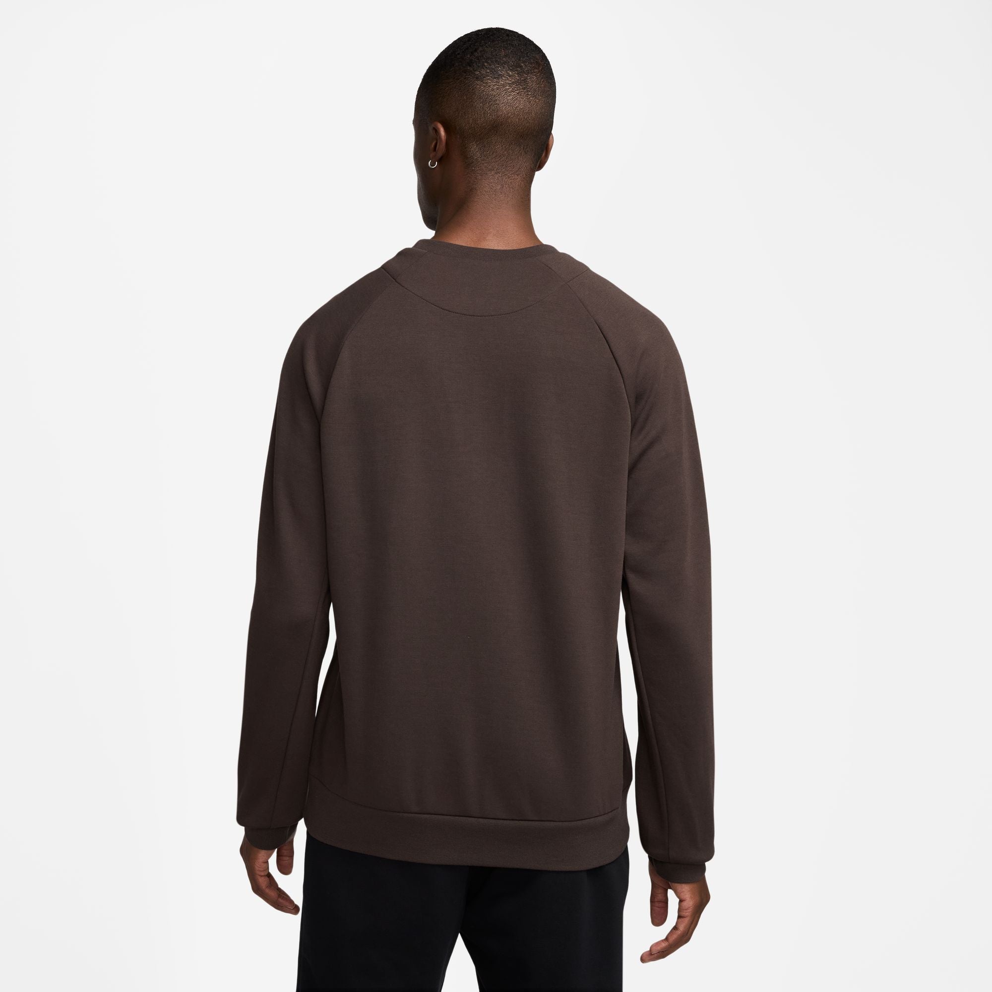 Nike Mens Primary Fleece Long Sleeve - Baroque Brown