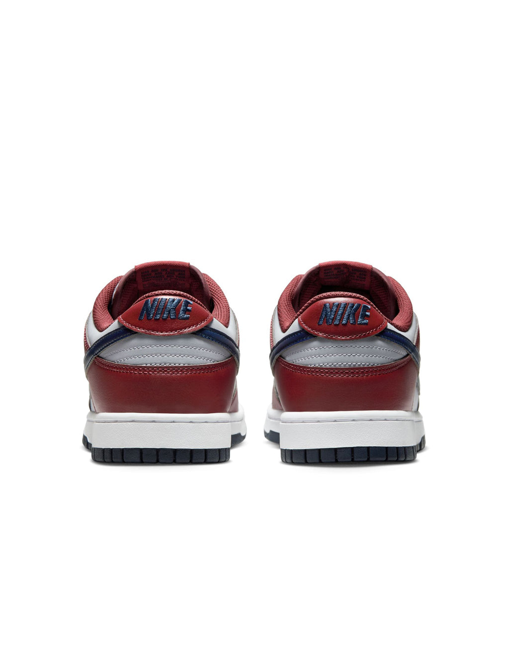 Nike Mens Dunk Low Retro - Wolf Grey/Team Red