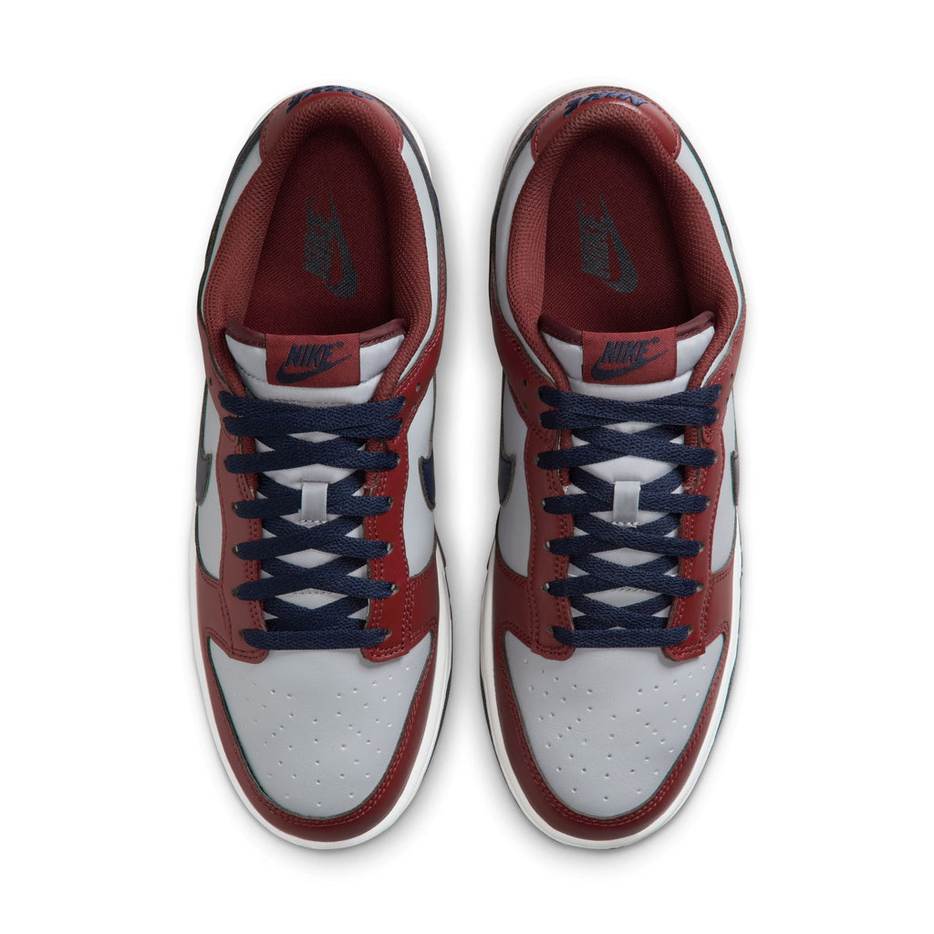 Nike Mens Dunk Low Retro - Wolf Grey/Team Red