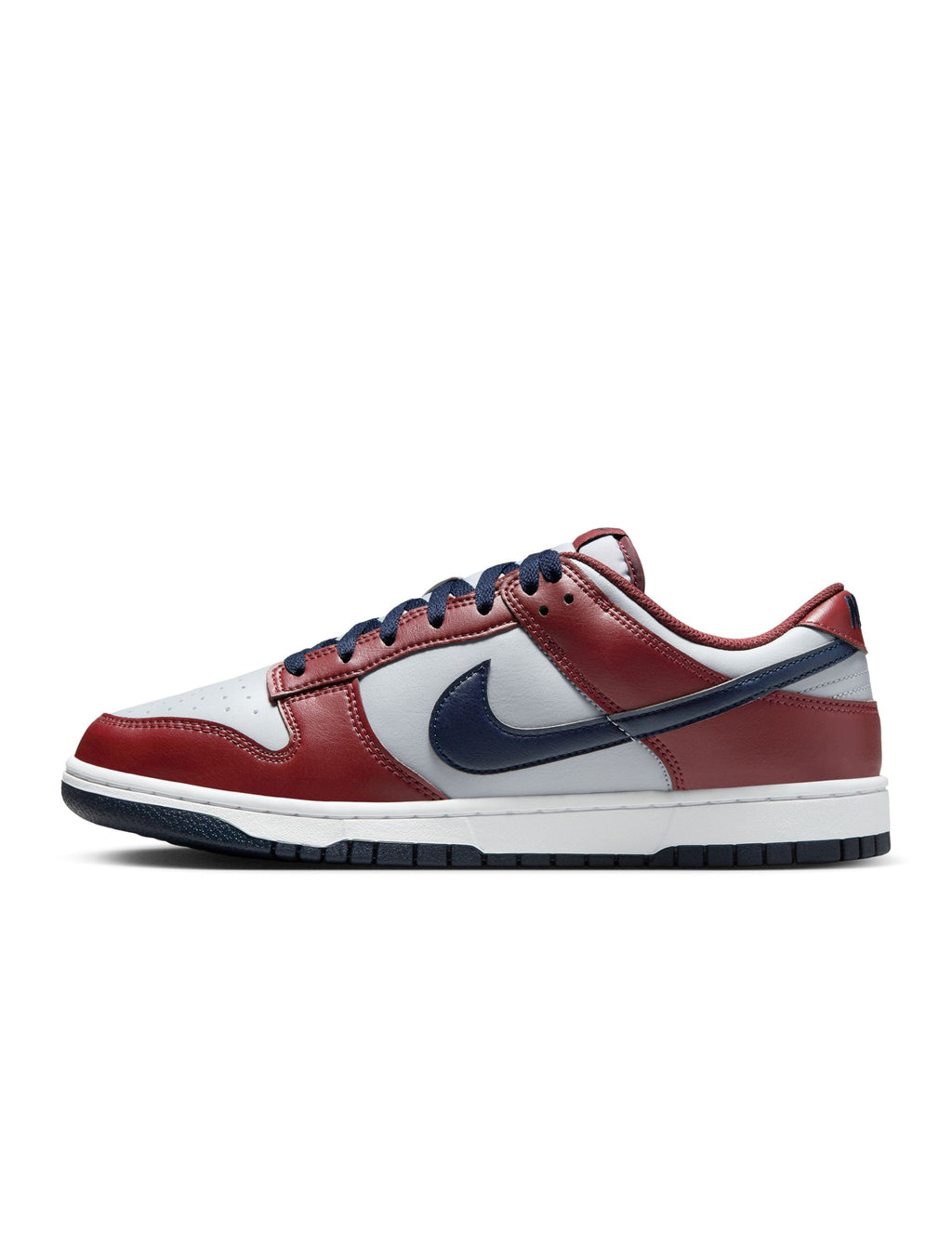Nike Mens Dunk Low Retro - Wolf Grey/Team Red