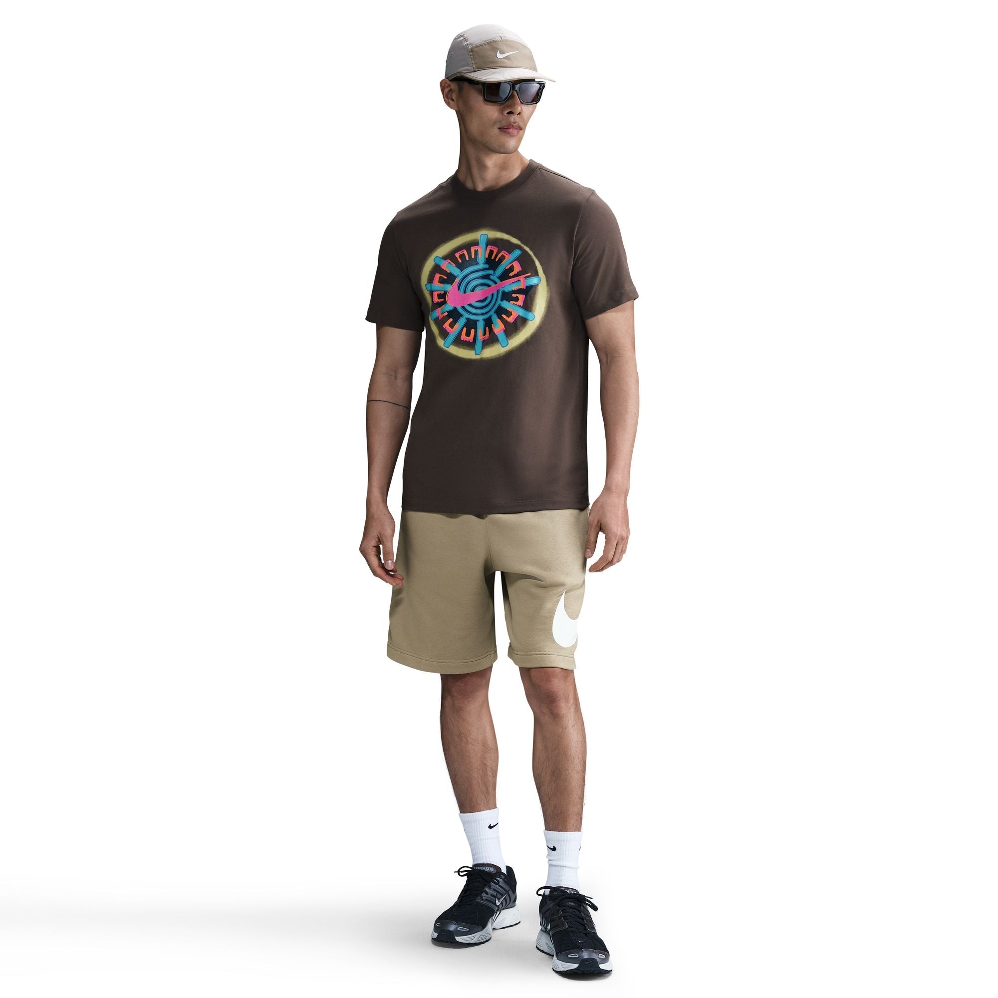 Nike Mens Sportswear Tee - Brown Shade