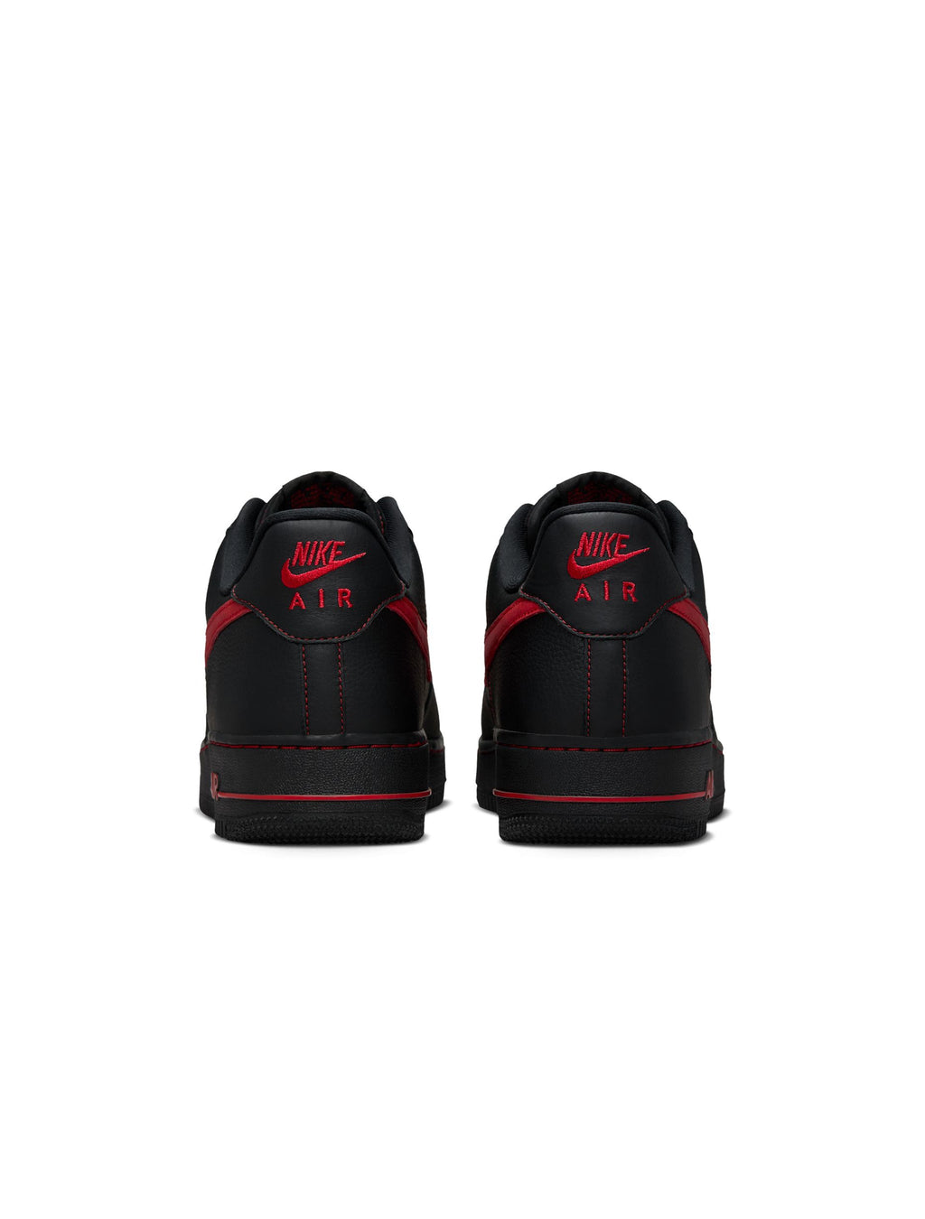 Nike Mens Air Force 1 '07 LV8 - Black/University Red