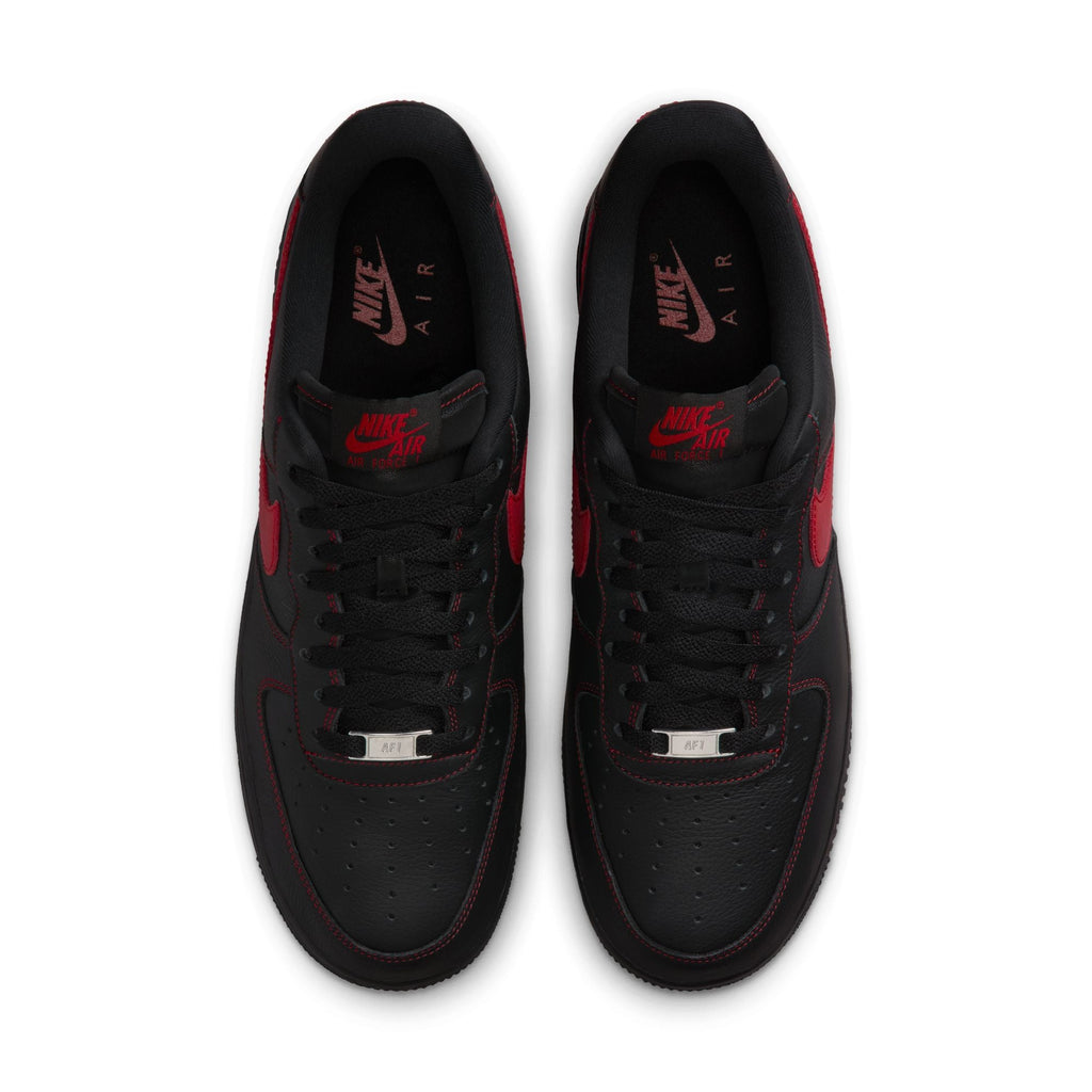 Nike Mens Air Force 1 '07 LV8 - Black/University Red