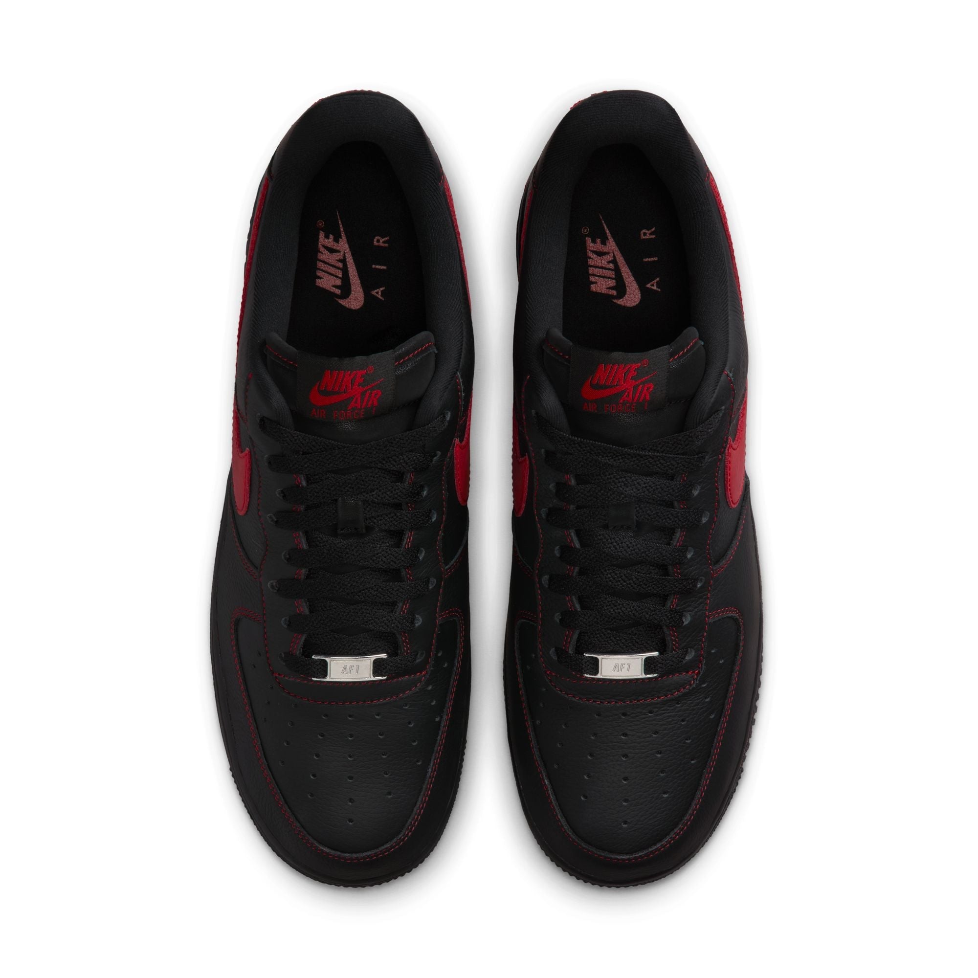 Nike Mens Air Force 1 '07 LV8 - Black/University Red