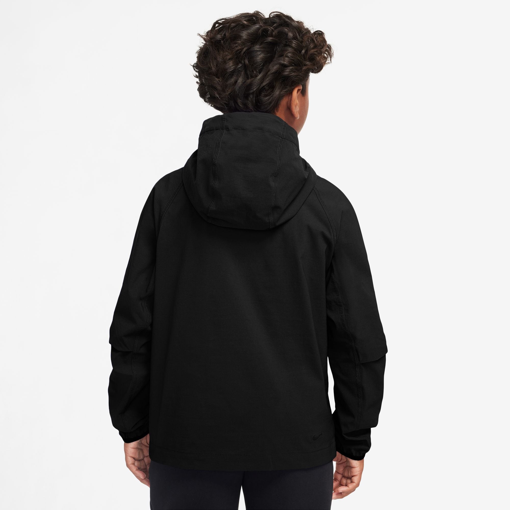 Nike Boys Tech Windrunner Jacket - Black