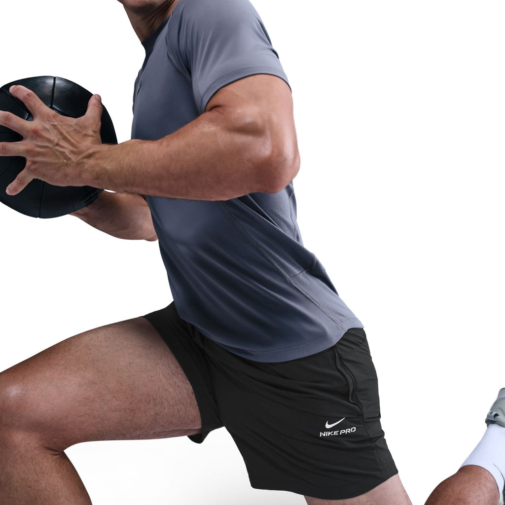 Nike Mens Pro Training 6" Shorts - Black/White