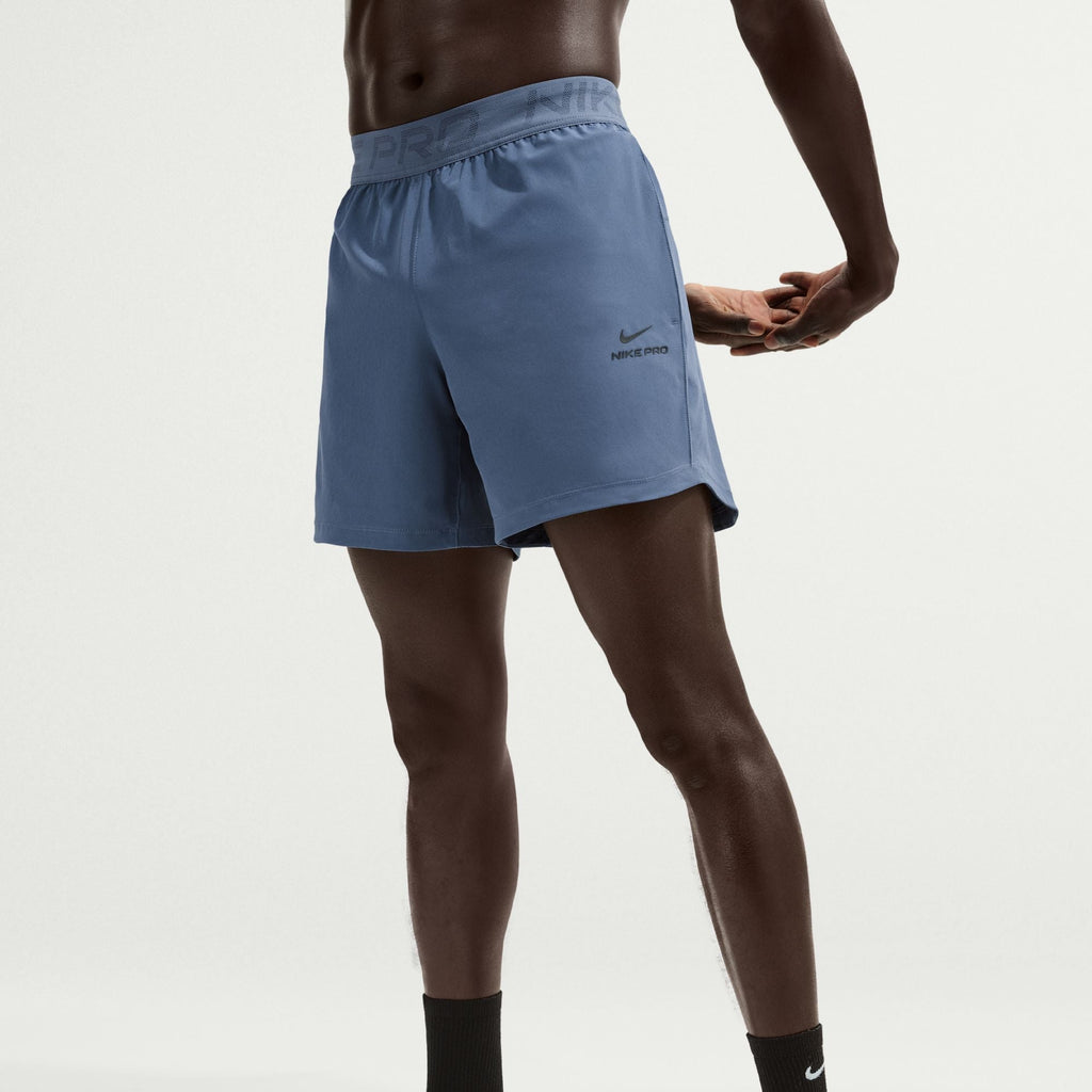 Nike Mens Pro Training 6" Shorts - Diffused Blue