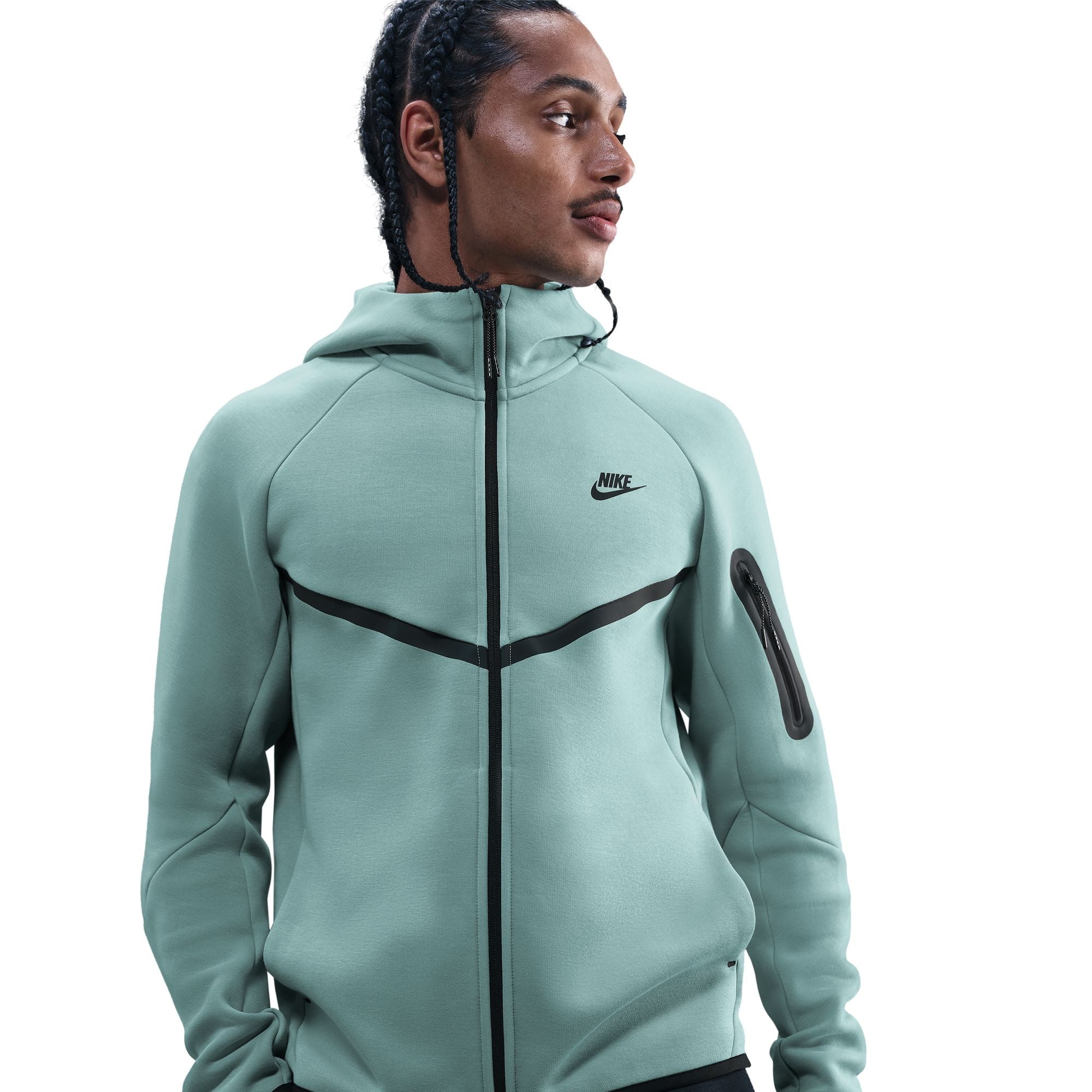 Nike Men's Tech Fleece Zip-Up Hoodie - Cannon