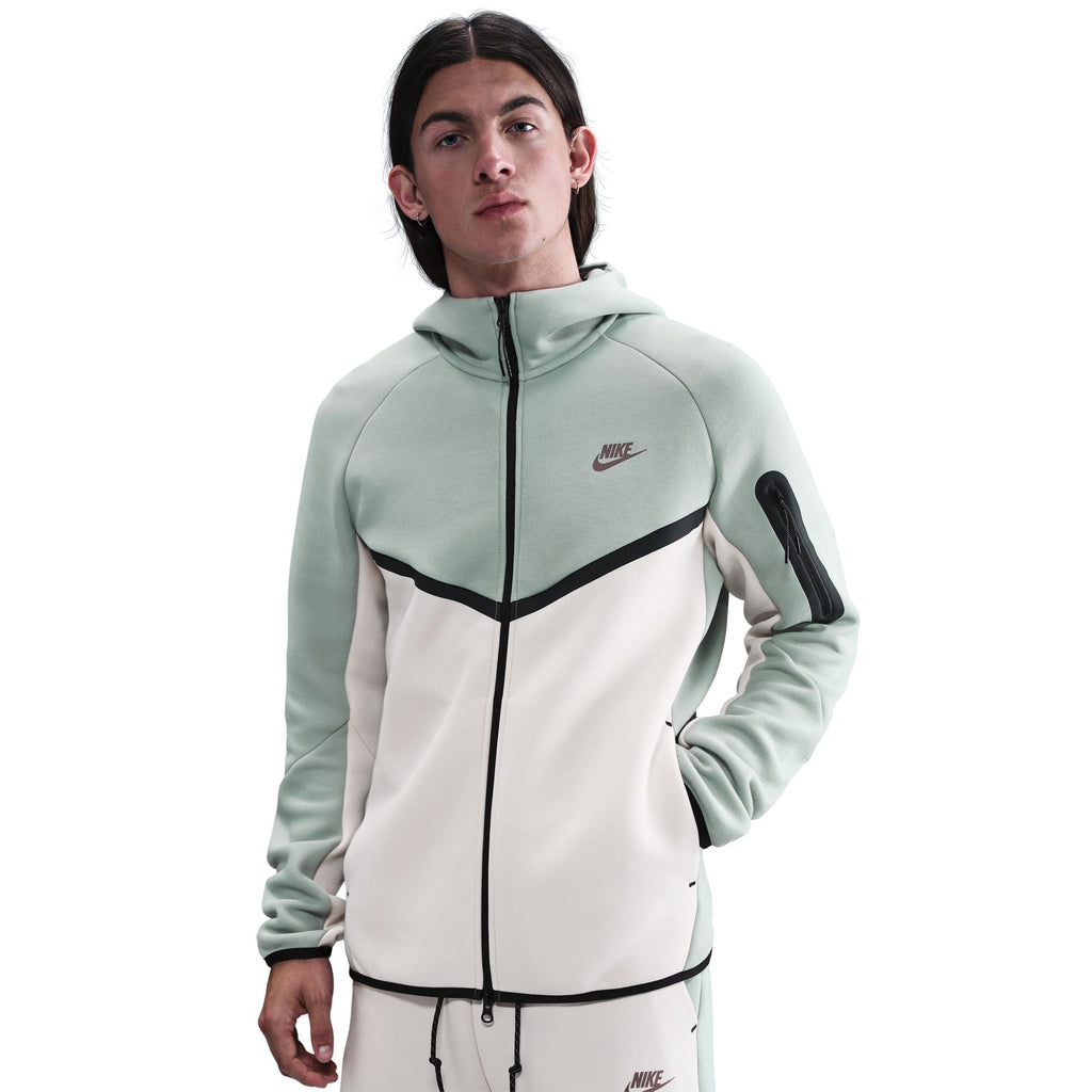 Nike Mens Tech Fleece Hoodie - Dusty Sage