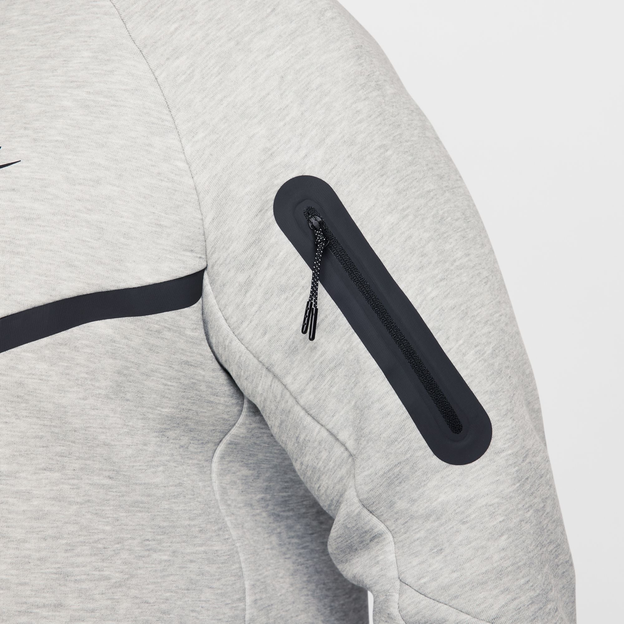 Nike Mens Tech Fleece Hoodie - Heather Grey