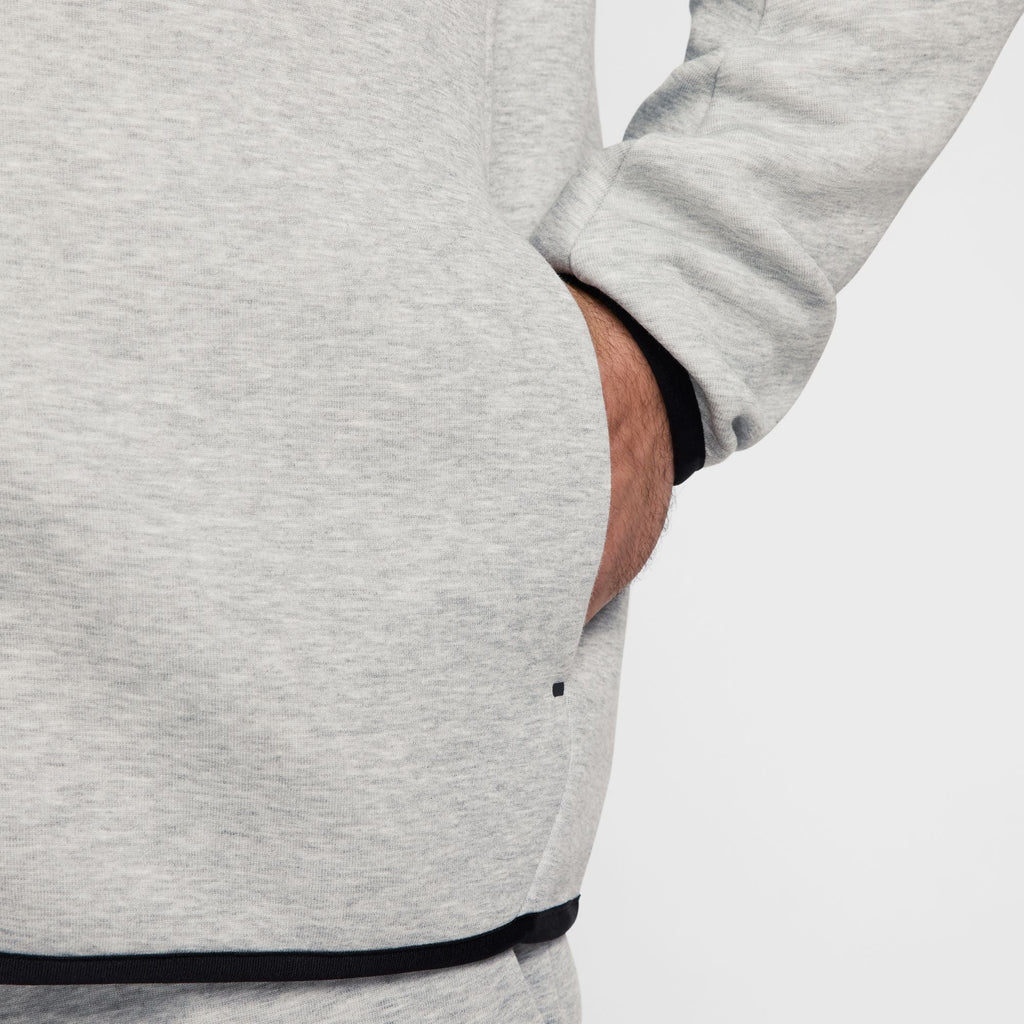Nike Mens Tech Fleece Hoodie - Heather Grey