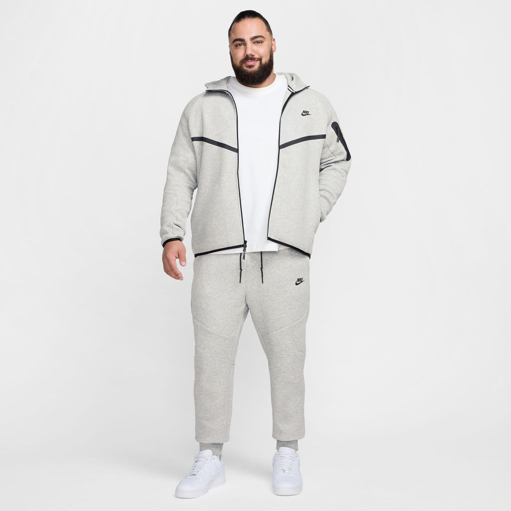 Nike Mens Tech Fleece Hoodie - Heather Grey