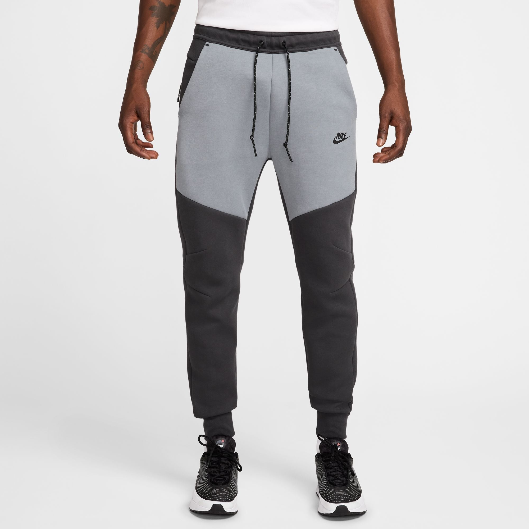 Nike Mens Tech Fleece Jogers - Cool Grey