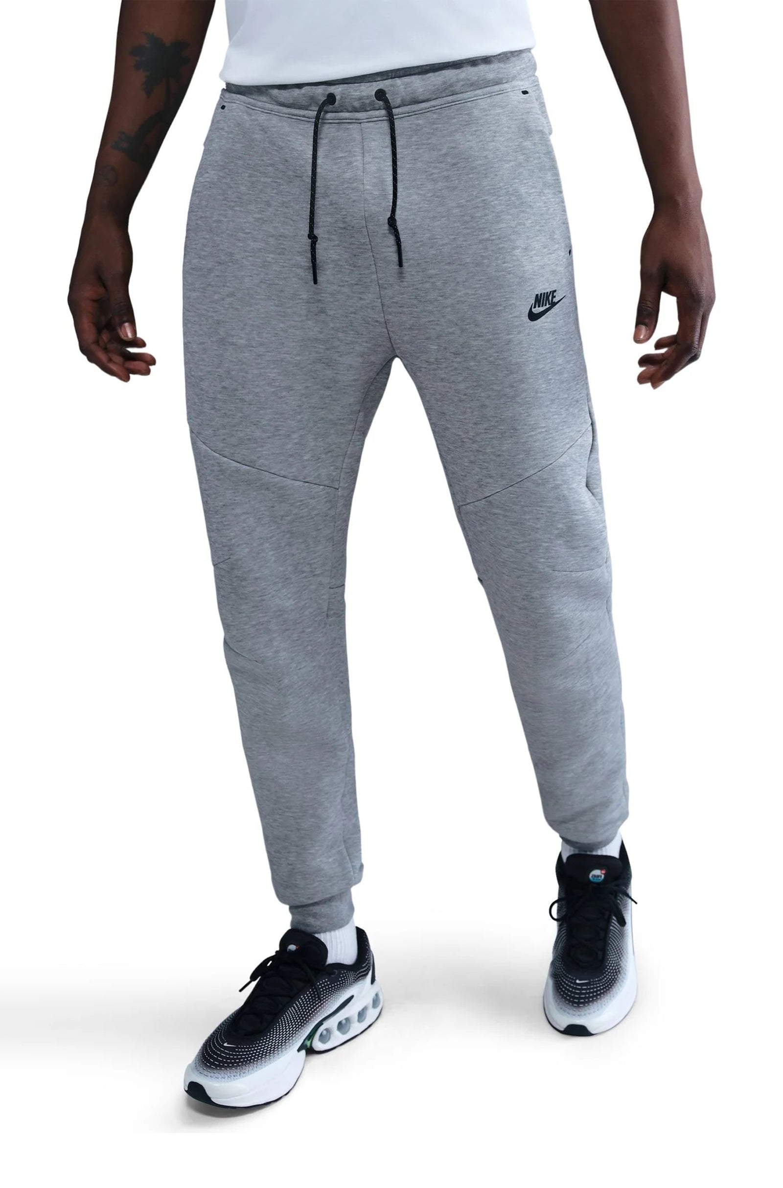 Nike Mens Tech Fleece Joggers - Heather Grey