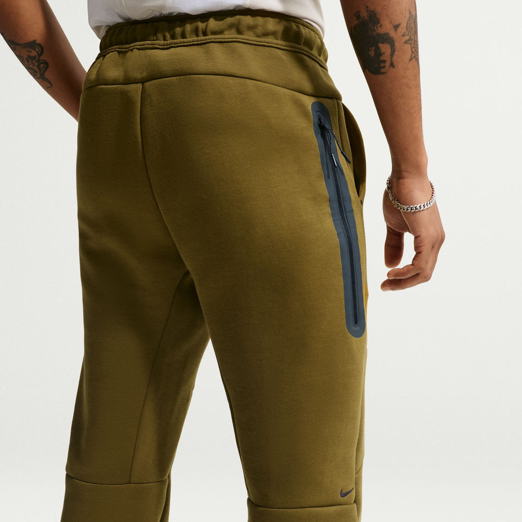 Nike Mens Tech Fleece Joggers - Olive Flak