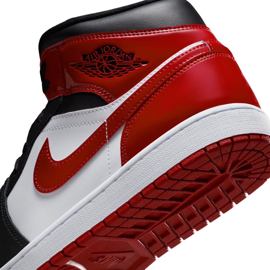 Air Jordan Men's 1 Mid SE - Black/Varsity Red