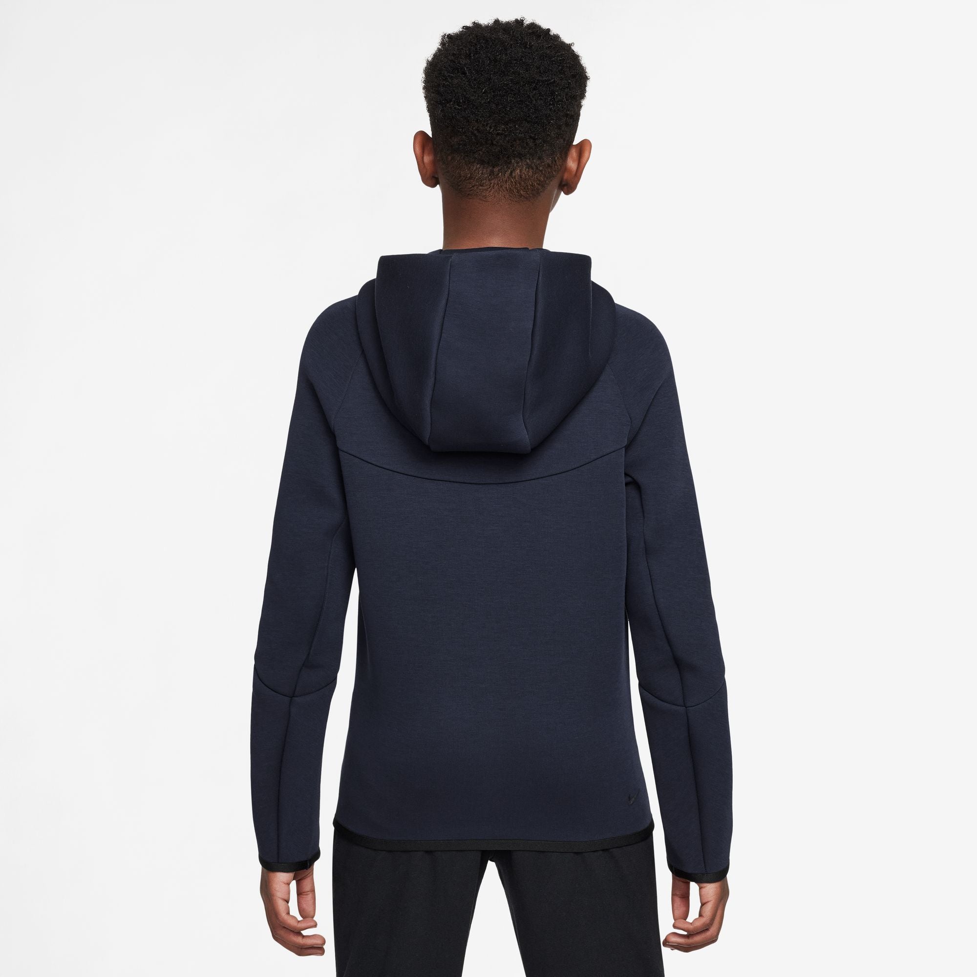 Nike Big Kids Sportswear Tech Fleece Hoodie - Obsidian