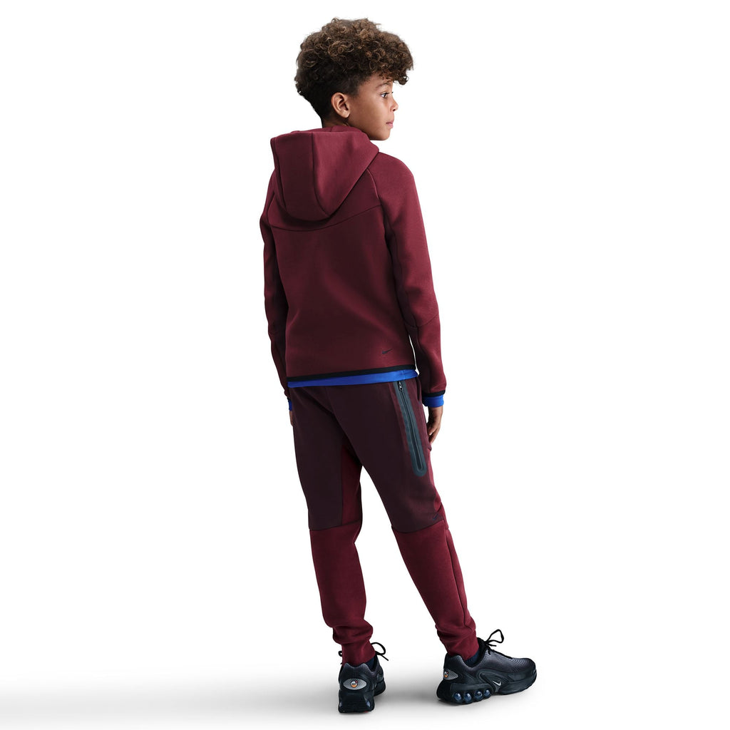 Nike Big Kids Sportswear Tech Fleece - Burgundy