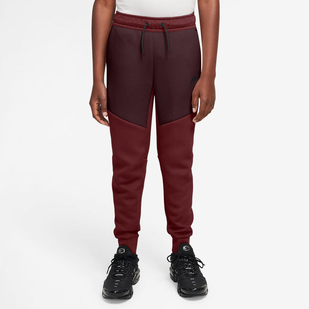 Nike Big Kids Sportswear Tech Fleece - Burgundy