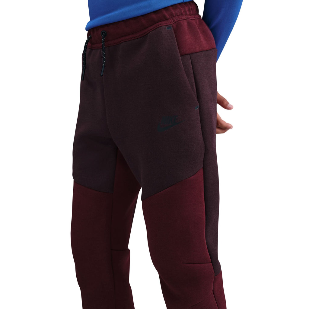 Nike Big Kids Sportswear Tech Fleece - Burgundy