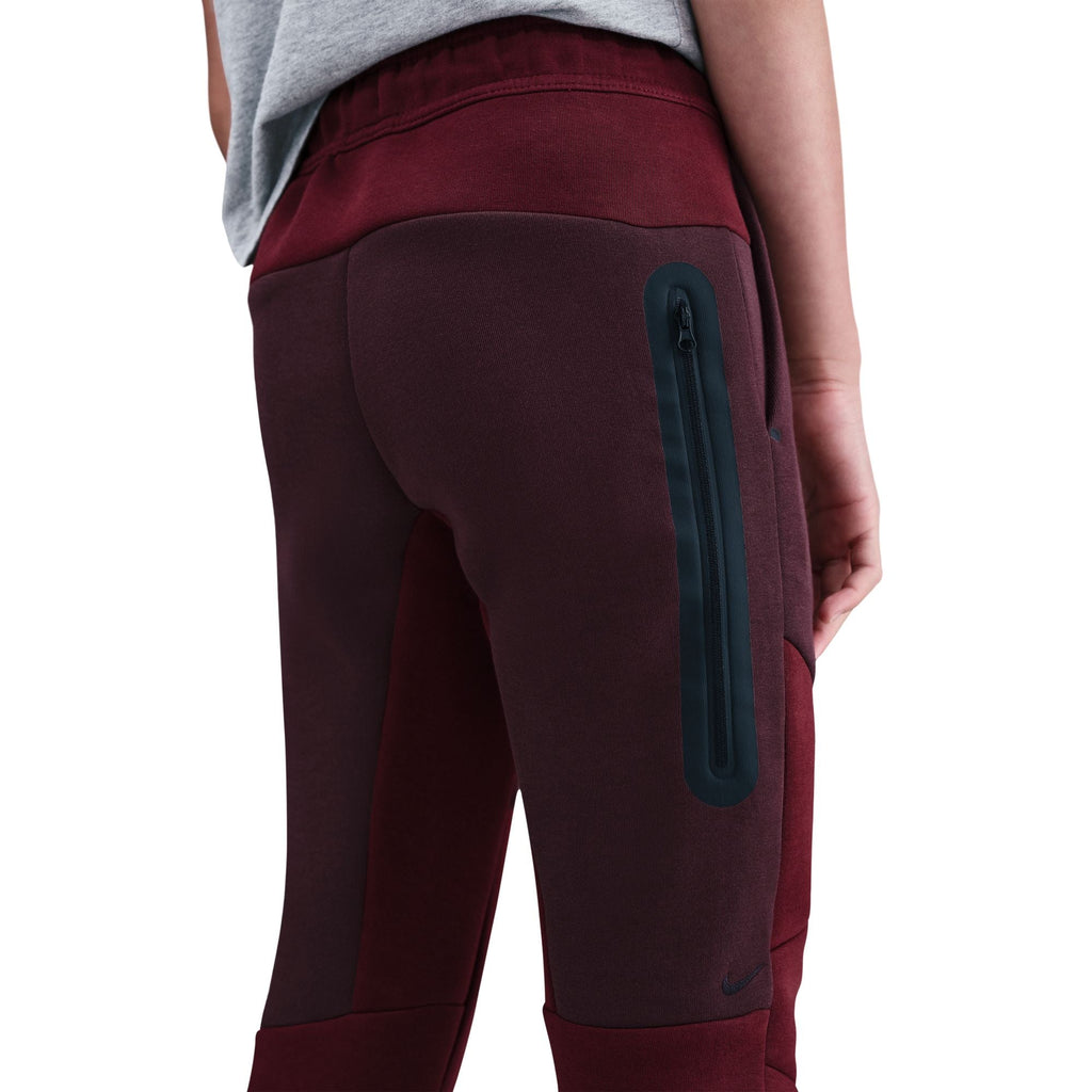 Nike Big Kids Sportswear Tech Fleece - Burgundy