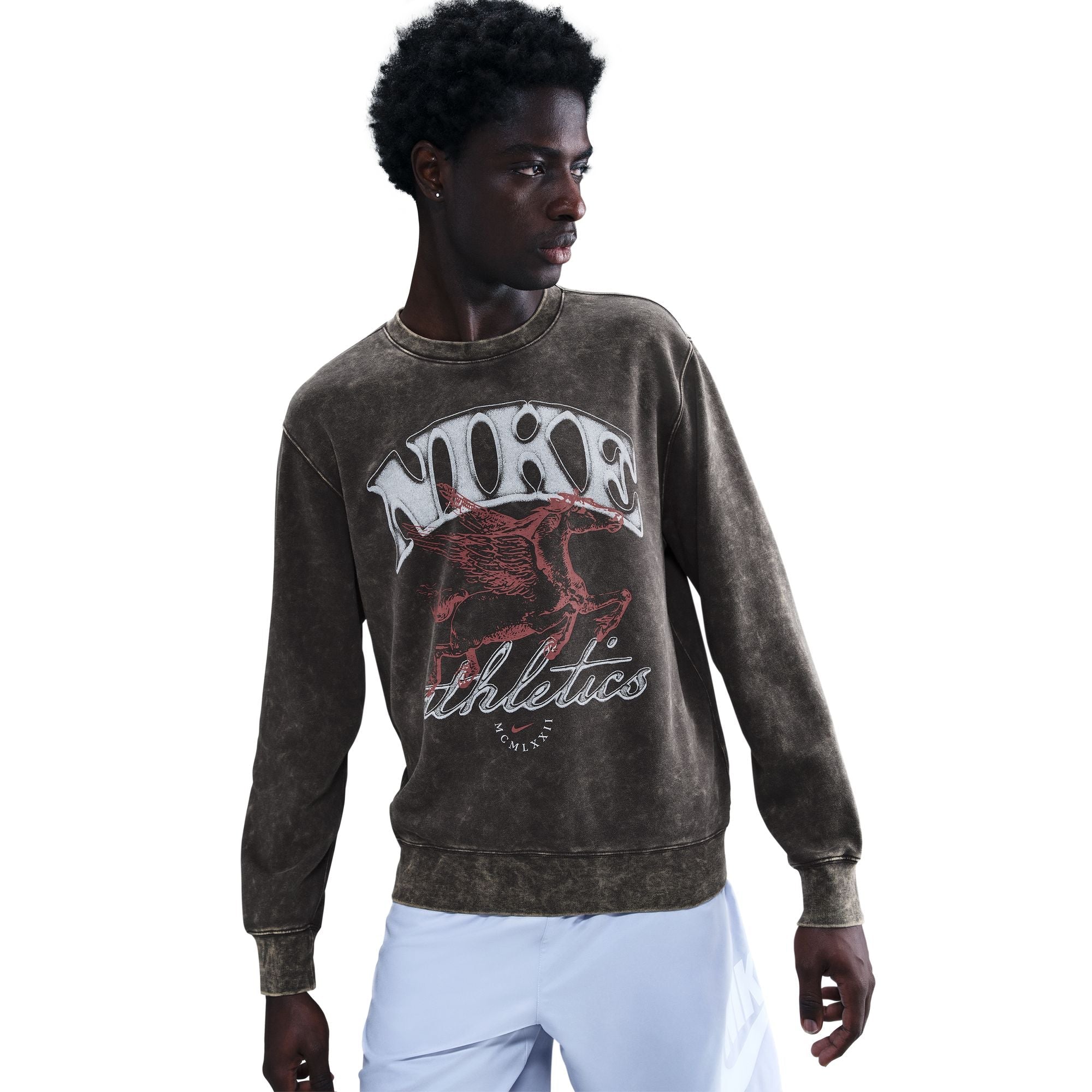 Nike Mens Sportswear Club Fleece Crewneck - Anthracite