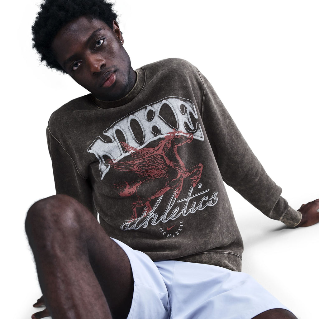 Nike Mens Sportswear Club Fleece Crewneck - Anthracite